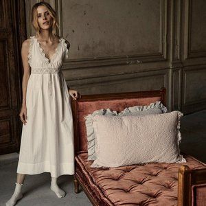 NWT DÔEN Slate Nightgown in Powder